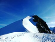 La stupenda, breve cresta finale