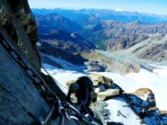 Sul traverso finale del tratto attrezzato