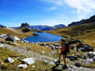 Passaggio al lago di Roburent