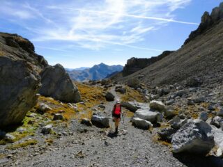 Chiusura del piccolo anello al passo Scaletta