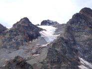 Dala cima verso il Ghiacciaio del Carro.