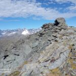 la roccia di vetta dell'occidentale