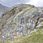 Settore destro, tra la via qui segnata n°13 e la successiva ci sono le due vie più nuove. 