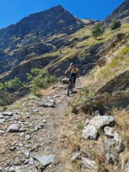 Il sentiero è sempre molto scorrevole