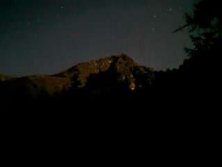 Luna piena sul Crampiolo