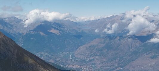 Lago del Moncenisio dalla vetta
