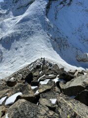 Vista dall'alto verso il Colle