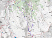 mappa fraternali e traccia gps