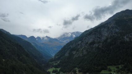 Sguardo verso la Weissmies