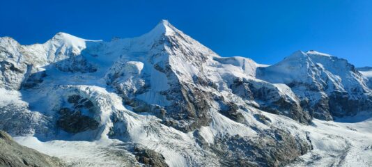 foto della parete dal rifugio