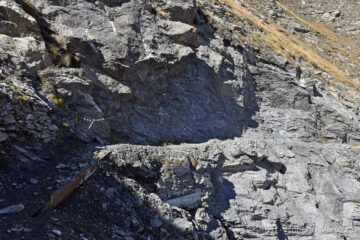 Il tratto franato ripristinato in modo egregio 