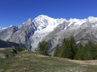 Il gruppo del Monte Bianco.