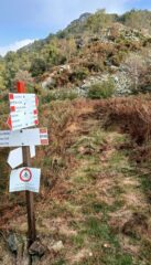 Idicazioni al colletto a 1300m 