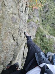 Io sulla fessura di L6