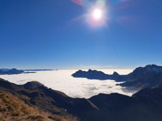 Panorama dal Pietra Quadra.