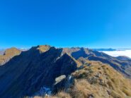 Panorama dal Pietra Quadra.