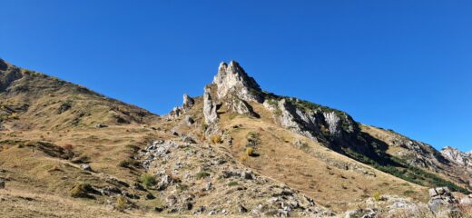 Versante di discesa