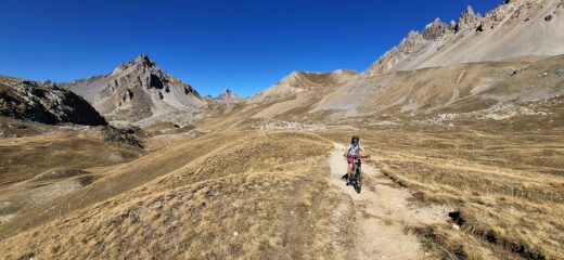Grande ciclabilità nella parte alta della salita