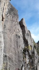 il difficile settore di sx delle Dolomiti di Fontane, ubicato di poco alla sx della cret di Croc..