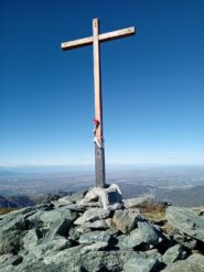 la croce sulla cima Durand
