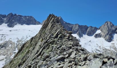 Scendendo al colle 2737 m.