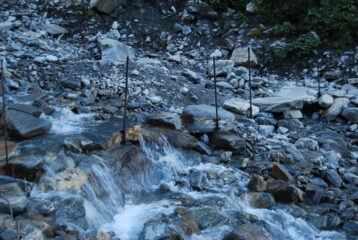 L’attraversamento del torrente Chambave senza il canapone