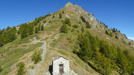 colle Ranzola con punta della Regina sullo sfondo