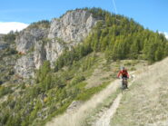 dalle case Pousterle in discesa verso il Vallon du Fournel