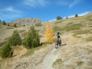 bella discesa verso Les Fraches