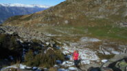 Si inizia a pestare neve...