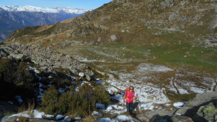 Si inizia a pestare neve...