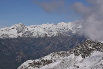 Sguardo verso il M. Nery e il Rosa