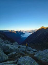 Avvicinamento lungo il Sentiero degli Alpini
