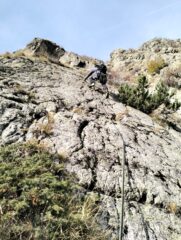 La bella placca di 5a su L3