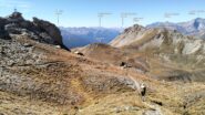  Mont Froid scendendo dal Signal du Petit Moncenis.