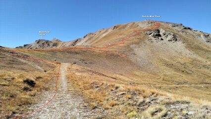  Primo tratto di saita dal Col de Sollieres.
