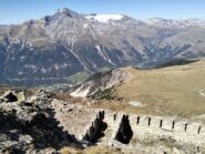 Panorama dal Fort du Mont Froid 2780m 