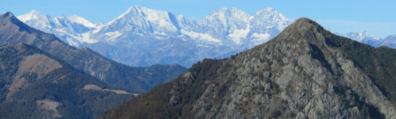 Panorama dalla Catta Mergugna