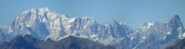 Vista sul Monte Bianco