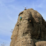 Il muro verticale della Cadrega del Diao