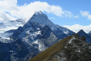 punta Nera, Bianca e Grivola dal Col Tsa Seche