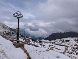 In discesa sulla strada