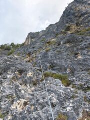 Tratto più impegnativo e esposto