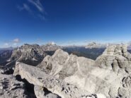 Panorama dalla cima su Civetta e Pelmo