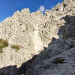 Una delle rientranze attraversate dal sentiero