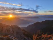 Tramonto dalla cima