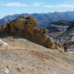 discesa verso il colle Fourneaux