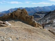 discesa verso il colle Fourneaux