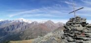 La croce poco sotto la cima