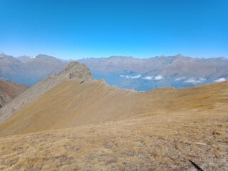 Castello finale della cresta verso il Pelouxe, sembra lì, ma non è brevissimo